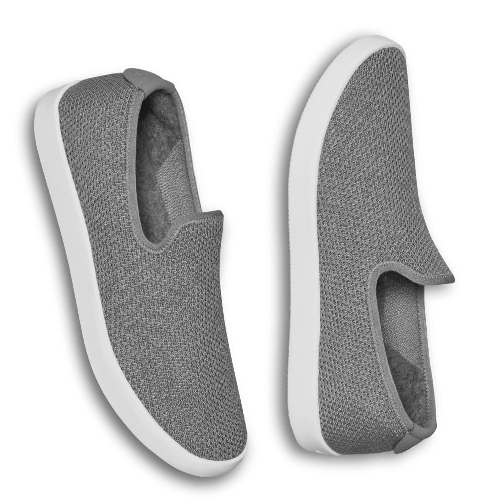 Allbirds Men\'s Slip-Ons Grey - Tree Loungers - 82617SFCA